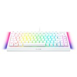 Razer clavier gaming Blanc, Layout États-Unis, Razer certified Mechanical Orange Switches