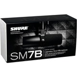 SHURE SM7B, Micro Noir, XLR, dynamique, cardioïde