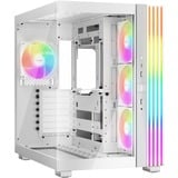 be quiet! Light Base 600 LX boîtier midi tower Blanc | 2x USB-A | 1x USB-C | RGB | Window