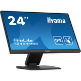 iiyama ProLite T2454MSC-B2AG 23.8" Moniteur  Noir, Tactile, HDMI, DisplayPort, Audio, USB