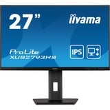 iiyama ProLite XUB2793HS-B7 27" Moniteur  Noir, 100 Hz, HDMI, DisplayPort, Audio, Adaptive Sync