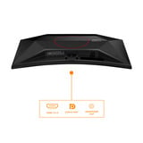 AOC C27G42FE 27" Moniteur gaming incurvé Noir/rouge, 1x DisplayPort, 1x HDMI, 180 Hz
