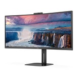 AOC CU34V5CW/BK 34" Moniteur UltraWide incurvé Noir, 1x DisplayPort, 1x HDMI, 1x USB-C, 4x USB-A