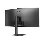 AOC CU34V5CW/BK 34" Moniteur UltraWide incurvé Noir, 1x DisplayPort, 1x HDMI, 1x USB-C, 4x USB-A