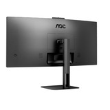 AOC CU34V5CW/BK 34" Moniteur UltraWide incurvé Noir, 1x DisplayPort, 1x HDMI, 1x USB-C, 4x USB-A