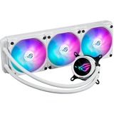 ASUS ROG STRIX LC III 360 ARGB White Edition, Watercooling Blanc, Connecteur de ventilateur PWM 4 broches