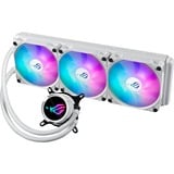 ASUS ROG STRIX LC III 360 ARGB White Edition, Watercooling Blanc, Connecteur de ventilateur PWM 4 broches