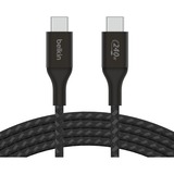 Belkin BoostCharge USB-C > USB-C, Câble Noir, 1 mètre, 240 W