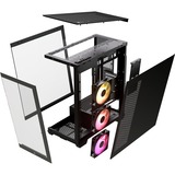 Corsair 3500X ARGB boîtier midi tower Noir | 2x USB-A | 1x USB-C | RGB | Verre Trempé