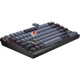 Corsair K65 Plus Wireless, clavier gaming Noir/gris, Layout États-Unis, Corsair Red, RGB LED, 75%, PBT-keycaps 