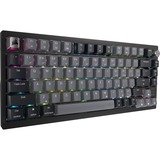 Corsair K65 Plus Wireless, clavier gaming Noir/gris, Layout États-Unis, Corsair Red, RGB LED, 75%, PBT-keycaps 