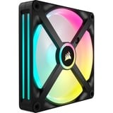 Corsair iCUE LINK QX140 RGB Expansion kit ventilateur de boîtier Noir, 140 x 140 x 25 mm, PWM