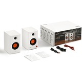 Edifier MR3 Enceintes de monitoring de studio actives, Haut-parleur Blanc, Bluetooth 5.4