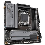 GIGABYTE B650M GAMING X AX carte mère socket AM5 Gris/Noir, RAID, 2.5 Gb-LAN, Wi-Fi 6E, BT 5.2, Sound, µATX