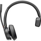 HP Micro-casque monaural Poly Voyager 4310 UC + adaptateur USB-A BT700 + base de chargement  on-ear Sans fil, Bureau/Centre d'appels, 20 - 20000 Hz, 122 g, Casque, Noir