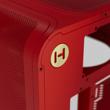 HYTE X50 Red boîtier midi tower Rouge | 2x USB-A | 1x USB-C | Window