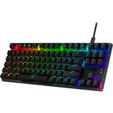 HyperX Alloy Origins Core RGB clavier gaming mécanique Noir, Layout US (QWERTY), HyperX Red, 80% (TKL), TKL, LED RGB