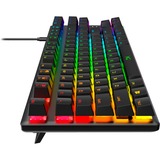 HyperX Alloy Origins Core RGB clavier gaming mécanique Noir, Layout US (QWERTY), HyperX Red, 80% (TKL), TKL, LED RGB