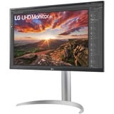 LG UltraFine 27UP850K-W 27" 4K UHD Moniteur  Argent/Noir, HDMI, DisplayPort, USB-C