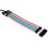 Lian Li Strimer Plus 3x 8-pin V2 VGA extension cable, Câble d'extension 0,3 mètres, RGB LED