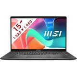 MSI Modern 15 (F1MG-005BE) 15.6" PC portable  Noir | Core 7 150U | Iris Xe Graphics | 16 Go | 1 To SSD