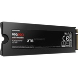 SAMSUNG 990 PRO Dissipateur thermique 2 To SSD PCIe 4.0 x4, NVMe 2, M.2 2280, LED RGB