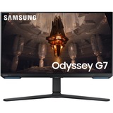 SAMSUNG Odyssey G7 G70B 28" 4K UHD Moniteur gaming  Noir, 2x HDMI, 1x DisplayPort, 2x USB-A 3.2 (5 Gbit/s), 1x RJ-45, 144 Hz