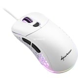 Sharkoon Light² 200, Souris gaming Blanc, 50 - 16,000 dpi, LED RGB