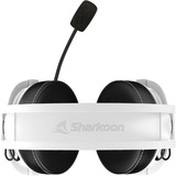 Sharkoon Skiller SGH50 casque over-ear Blanc, PC, PlayStation 4, PlayStation 5, Xbox Series S|X