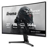 iiyama G-Master Black Hawk GC2781HSU-B1 27" Moniteur gaming incurvé Noir, 1x DisplayPort, 1x HDMI, 2x USB-A, 144 Hz