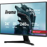 iiyama G-Master Red Eagle G2471HS-B1 23.8" Moniteur gaming  Noir, 240 Hz, HDMI, DisplayPort, audio, NVIDIA G-Sync
