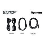iiyama G-Master Red Eagle G2471HS-B1 23.8" Moniteur gaming  Noir, 240 Hz, HDMI, DisplayPort, audio, NVIDIA G-Sync