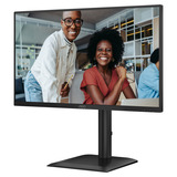 AOC 24E4U 23.8" Moniteur Noir, 1x DisplayPort, 1x HDMI, 1x VGA, 4x USB-A, 120 Hz