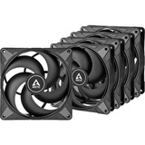 ARCTIC P14 Max , Ventilateur de boîtier Noir, 5 pièces, connecteur de ventilateur PWM à 4 broches