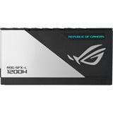 ASUS ROG Loki SFX-L alimentation  modulaire 1200 watt Blanc, 1x 12V-2x6, 4x PCIe, 1200 W, 100 - 240 V, 1200 W, Actif, 110 W, 1200 W
