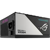 ASUS ROG Loki SFX-L alimentation modulaire 1200 watt Blanc, 1x 12V-2x6, 4x PCIe, 1200 W, 100 - 240 V, 1200 W, Actif, 110 W, 1200 W