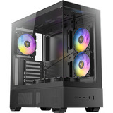 Antec  boîtier midi tower Noir | 2x USB-A | 1x USB-C | RGB | Window