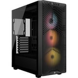 Corsair Corsair 3200D RS ARGB Smoke boîtier midi tower Gris foncé | 1x USB-A | 1x USB-C | RGB | Verre Trempé