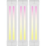 Corsair iCUE LINK QX120 RGB Starter kit ventilateurs de boîtier Blanc, 3 pièces, 120 x 120 x 25 mm, PWM