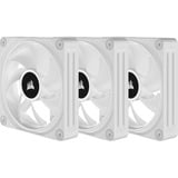 Corsair iCUE LINK QX120 RGB Starter kit ventilateurs de boîtier Blanc, 3 pièces, 120 x 120 x 25 mm, PWM
