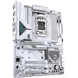 GIGABYTE B850 EAGLE WIFI7 ICE Carte mère - Processeurs AMD Ryzen série 9000, VRM numérique 8+2+2 phases, jusqu'à 8200 MHz DDR5 (O.C.), 1x M.2 PCIe 5.0 + 2x M.2 PCIe 4.0, Wi-Fi 7, LAN 2.5 GbE, USB 3.2 Gen 2 carte mère socket AM5 Blanc/Argent
