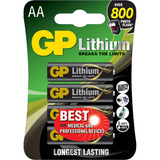 GP Batteries Lithium primaire 24LF, Batterie Noir, 4 pièces