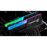 G.Skill 32 Go DDR4-3200 Kit, Mémoire vive Noir, F4-3200C16D-32GTZRX, Trident Z RGB, XMP