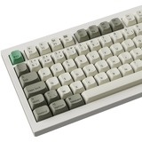 Keychron Q1 Max-P1 QMK, clavier Blanc, Layout BE, Gateron Jupiter Red, RGB led, 75%, Hot-swappable, Bluetooth, 2.4GHz