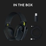 Logitech G435 LIGHTSPEED Wireless casque gaming over-ear Noir, Bluetooth, PC, PlayStation 4, PlayStation 5