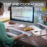 Logitech MK950 Signature Slim Wireless Keyboard et Muis Combo, set de bureau Graphite, 400 - 4000 DPI