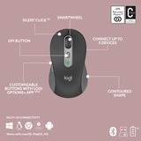 Logitech MK950 Signature Slim Wireless Keyboard et Muis Combo, set de bureau Graphite, 400 - 4000 DPI