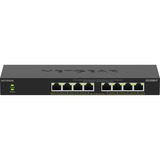 Netgear Gigabit Ethernet 8 ports non géré PoE+ Essentials (GS308LP), Switch Noir, 60 Watt PoE
