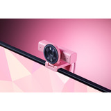 Razer Kiyo V2 - Quartz, Webcam Rose, 4K, USB-C, autofocus AI