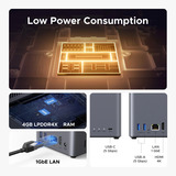 UGREEN NASync DH2300 Gris, 1GbE, HDMI, USB